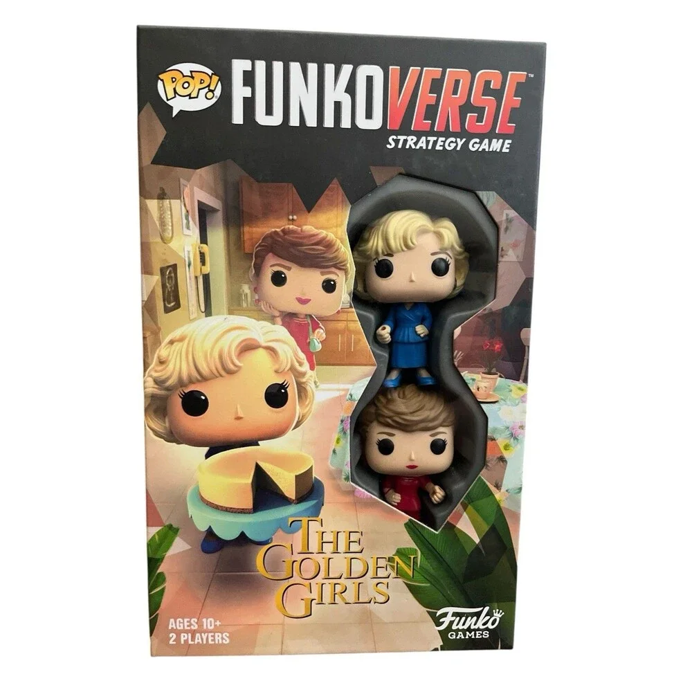 Funko Pop! Funkoverse Golden Girls 100 Rose and  Blanche Strategy Game